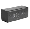Karlsson Wecker Block Schwarz mit LED Anzeige Bild 2