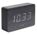 KARLSSON Wecker Square Alam Clock aus Holz Bild 2