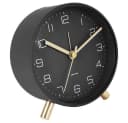 Karlsson Wecker Lofty Mattschwarz - Eleganter Tischwecker Bild 2