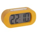 Karlsson Wecker Gummy Rubberized Ocker Yellow 14cm Bild 1