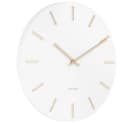 Karlsson Wanduhr Charm Weiß 30cm Modernes Design Bild 1