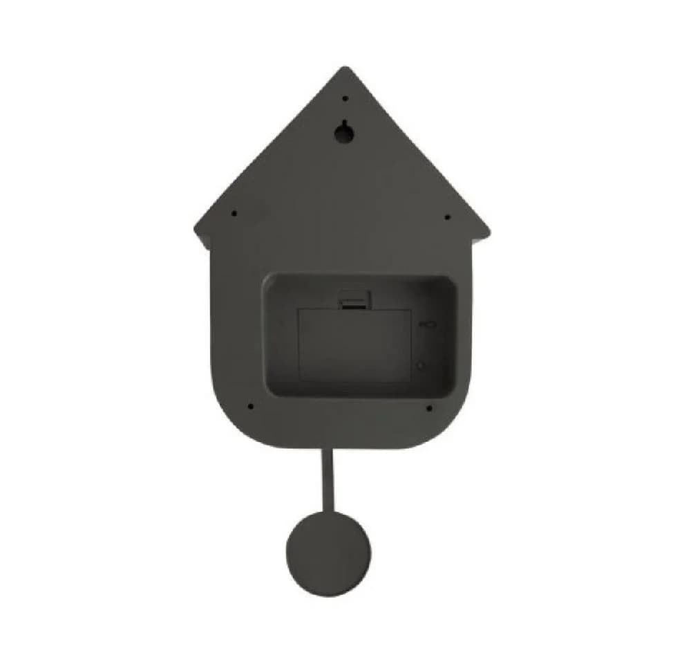 Karlsson Wanduhr Modern Cuckoo Olivgrün Kunststoff - Bild 3