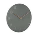 Karlsson Wanduhr Charm Engraved Numbers Jungle Green 40cm Bild 4