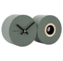Karlsson Wanduhr Duo Cuckoo Matt Jungle Green Bild 2