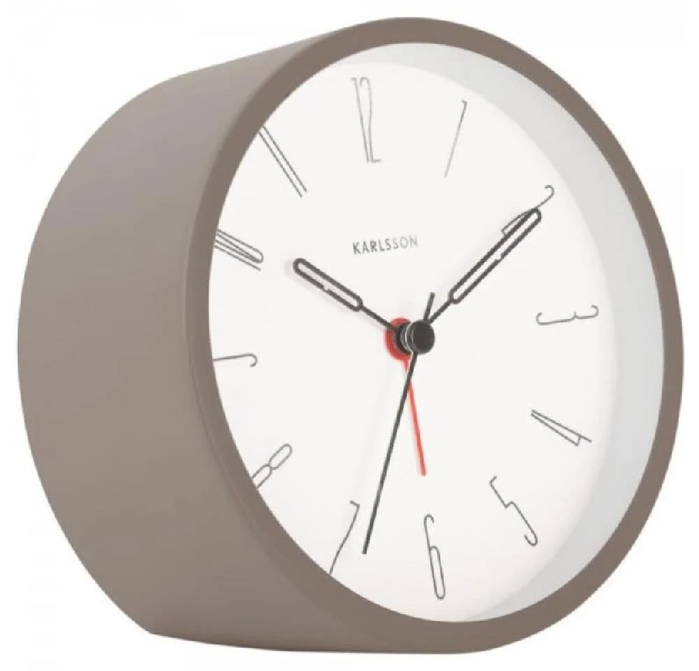 Karlsson Wecker Belle Numbers Warm Grey Eisen - Bild 2