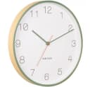 Karlsson Wanduhr Joy Wood Dunkelgrün 40cm Bild 2