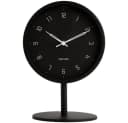 Karlsson Tischuhr Stark Iron Matt Black Bild 1