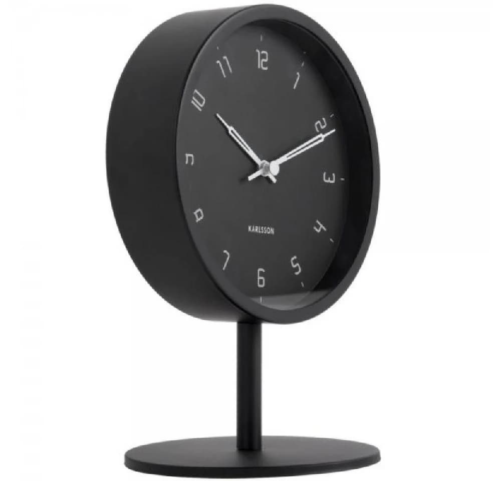 Karlsson Tischuhr Stark Iron Matt Black - Bild 2