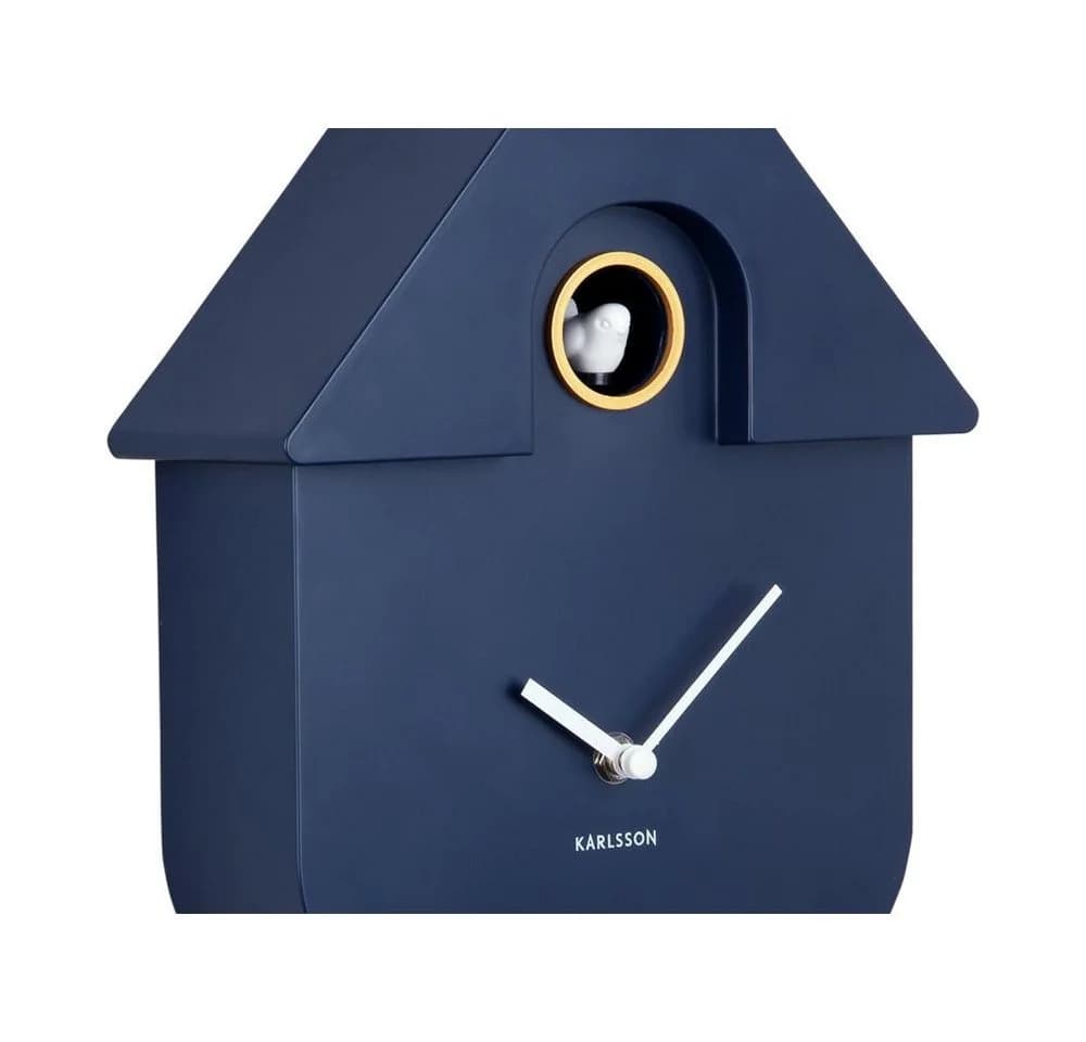 Karlsson Wanduhr Modern Cuckoo ABS Dark Blue - Bild 3