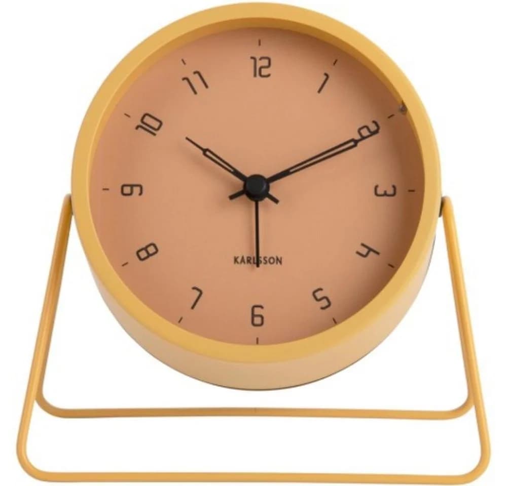 Karlsson Wecker Stark Iron Matt Honey Yellow Uhr