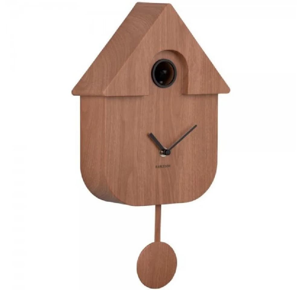 Karlsson Wanduhr Cuckoo Braun Kunststoff - Bild 2