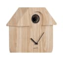 Karlsson Wanduhr Modern Cuckoo Light Wood Print Bild 1