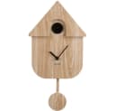 Karlsson Wanduhr Modern Cuckoo Light Wood Print Bild 3