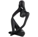 Present Time Dekoobjekt Statue Imagine Polyresin Schwarz Bild 1