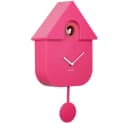 Karlsson Wanduhr Modern Cuckoo Pink Kunststoff Bild 1