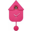 Karlsson Wanduhr Modern Cuckoo Pink Kunststoff Bild 2