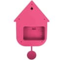 Karlsson Wanduhr Modern Cuckoo Pink Kunststoff Bild 4