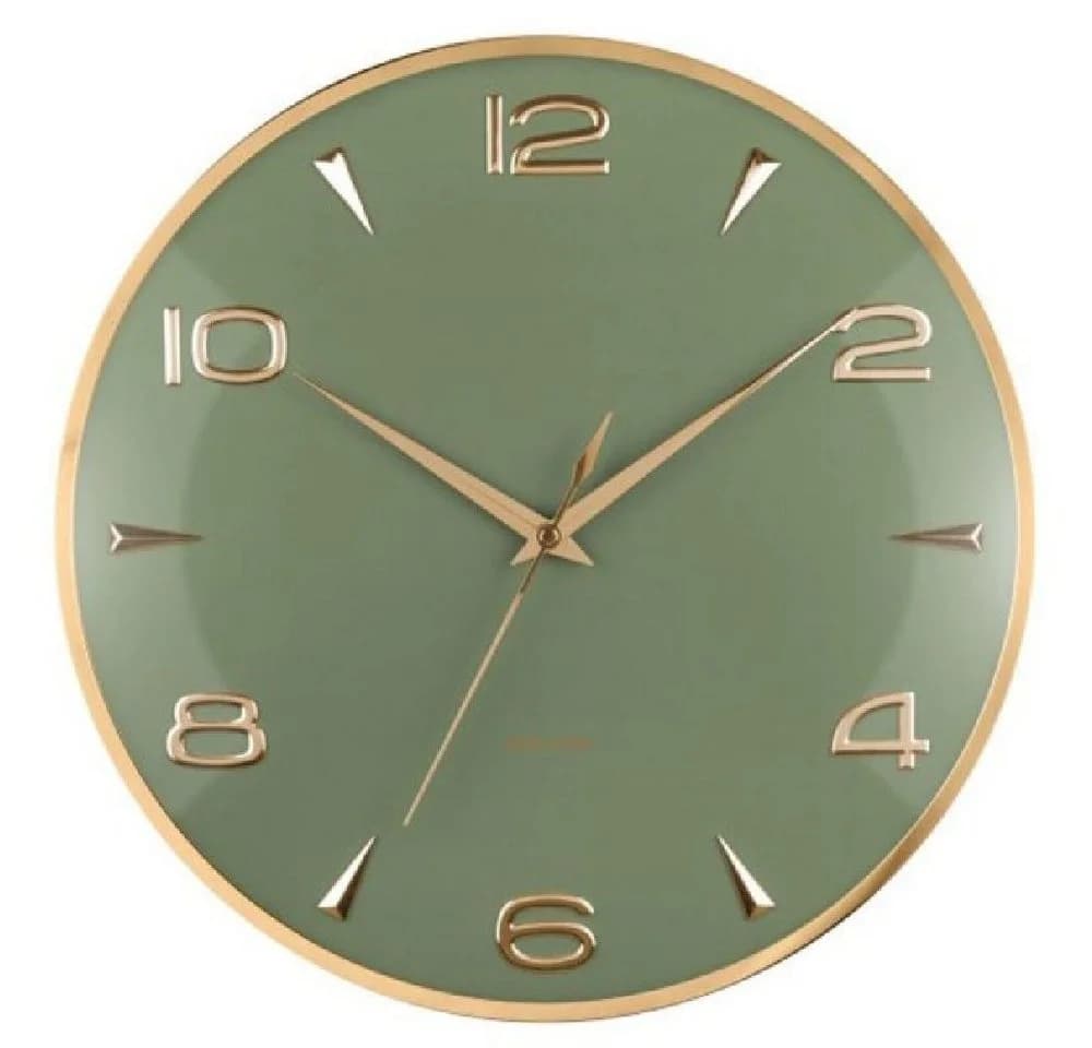 Karlsson Wanduhr Sienna Glow Jungle Green - Bild 2