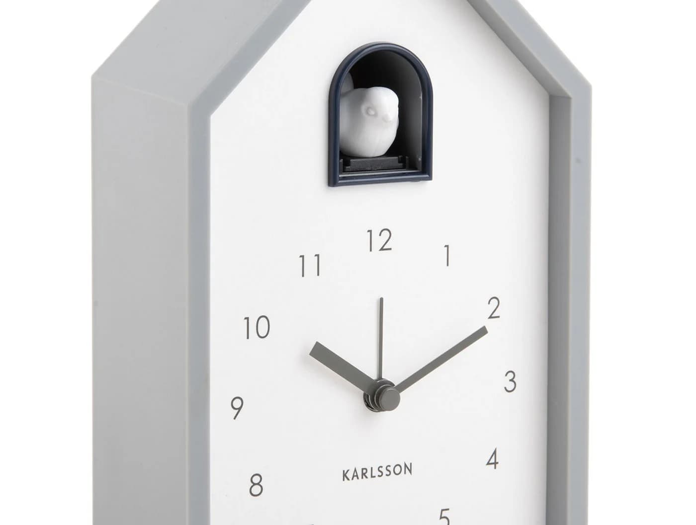 Karlsson Wanduhr mit Kuckuck, Grau - Bild 3