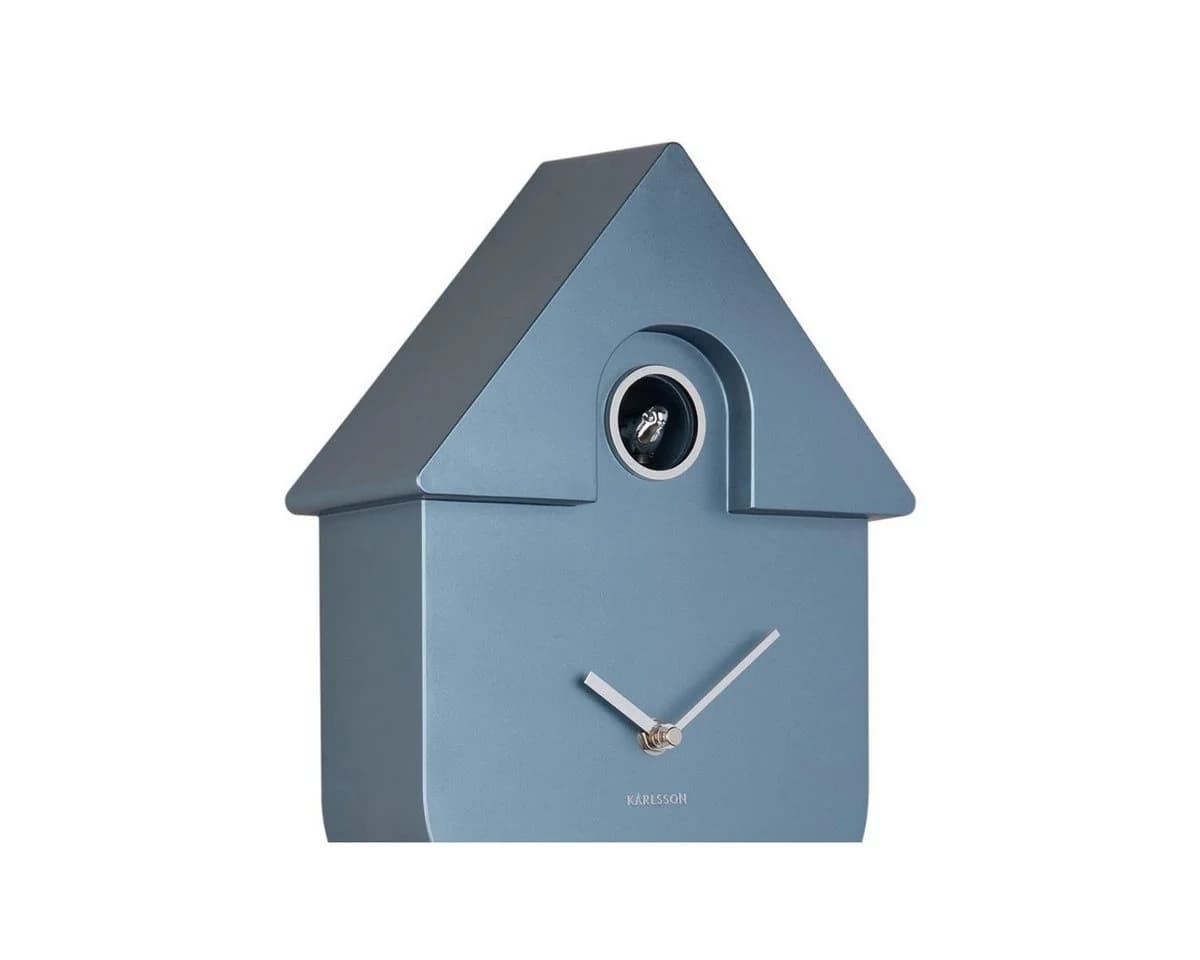Karlsson Wanduhr Cuckoo Blau mit Schlagwerk - Bild 4