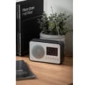 Karlsson Radiowecker Schwarz Holz mit FM Radio Bild 4