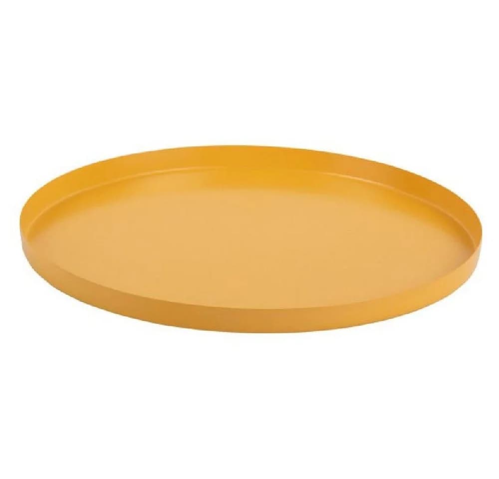 Present Time Dekotablett Bright Yellow 25cm - Bild 2