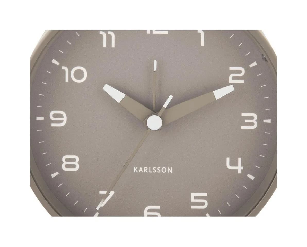 Karlsson Orgullo Wecker Dark Grey - Moderner Alarm Clock - Bild 3