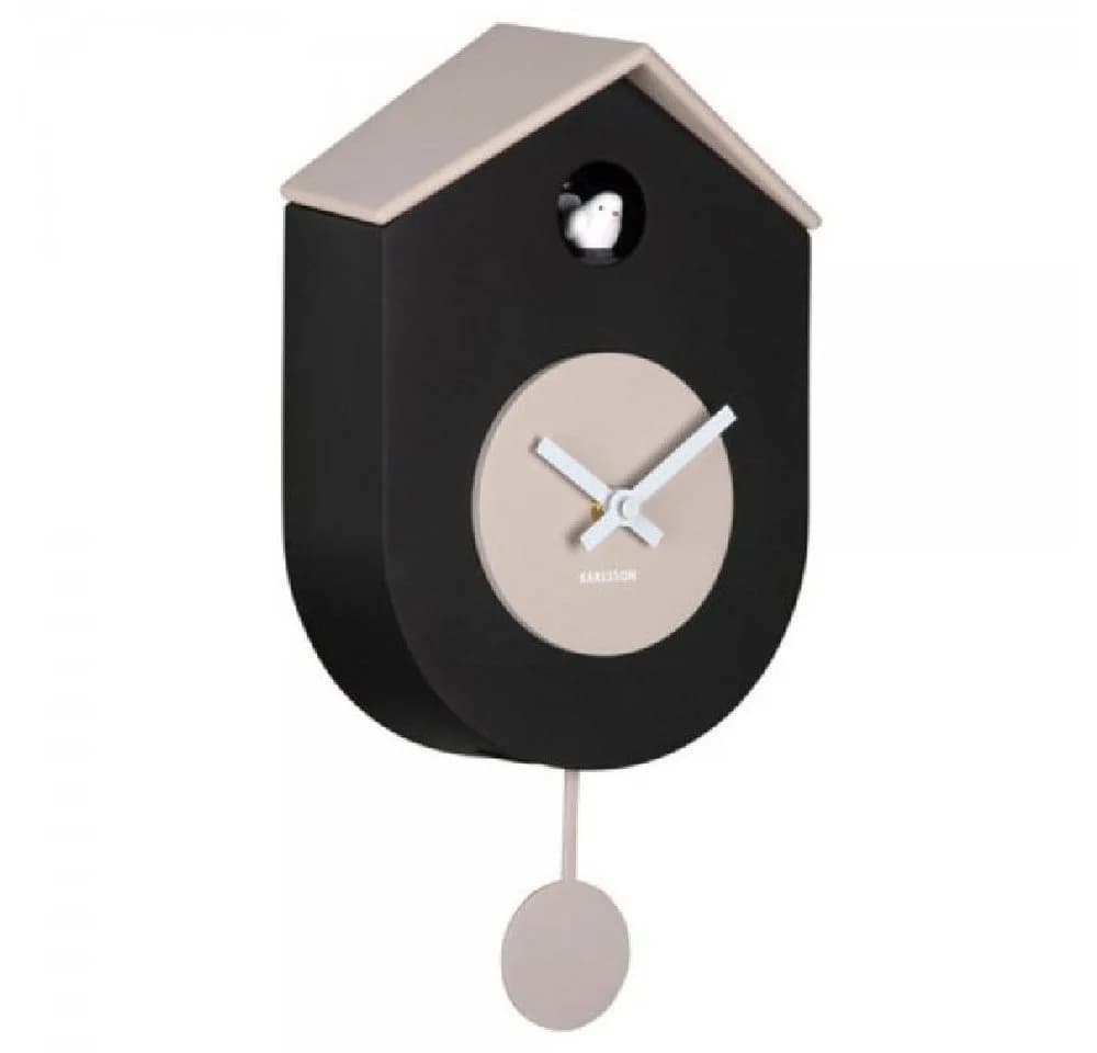 Karlsson Wanduhr Grato Schwarz Modern - Bild 2