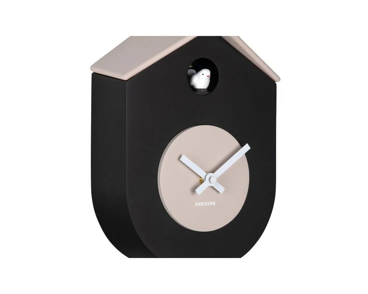 Karlsson Wanduhr Grato Schwarz Modern - Bild 4