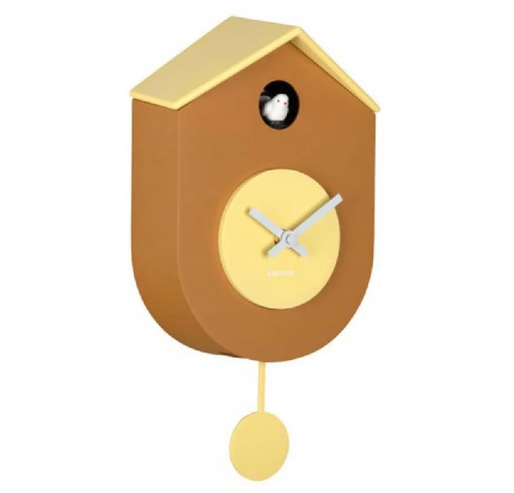 Karlsson Wanduhr Grato Kuckucksuhr Ocker Gelb - Bild 2