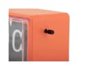Karlsson Retro Boxed Flip Uhr Wanduhr oder Tischuhr Bright Orange Bild 4
