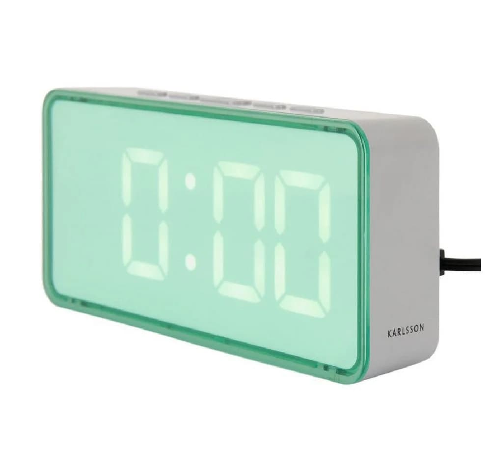Karlsson Wecker Audaz Alarm Clock Grün