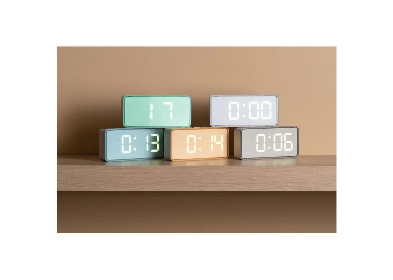 Karlsson Wecker Audaz Alarm Clock Grün - Bild 5