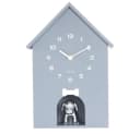 Karlsson Kuckucksuhr Dog House mit Hund Grau Bild 1