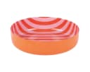 Present Time Servierschale Animado Orange Pink Gestreift 18,5cm Bild 2