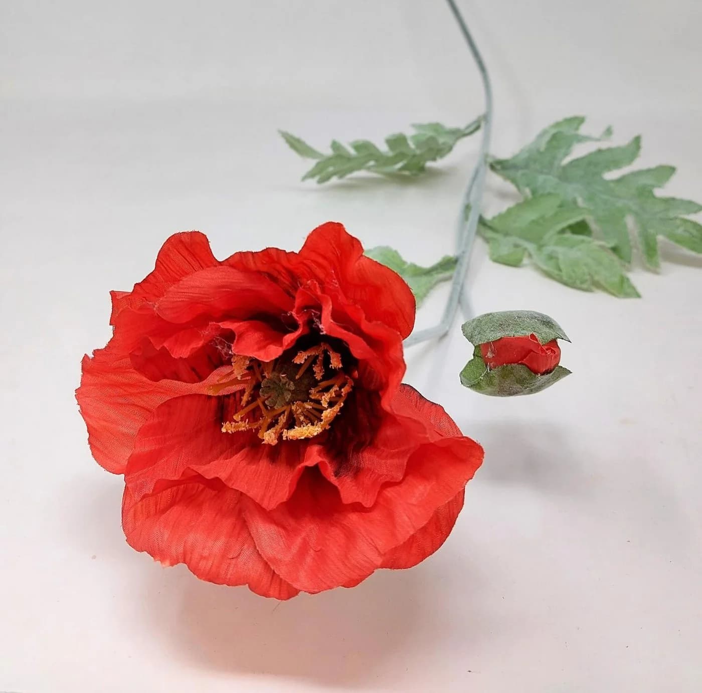 Emerald Kunstblume Mohnblume Rot 70 cm