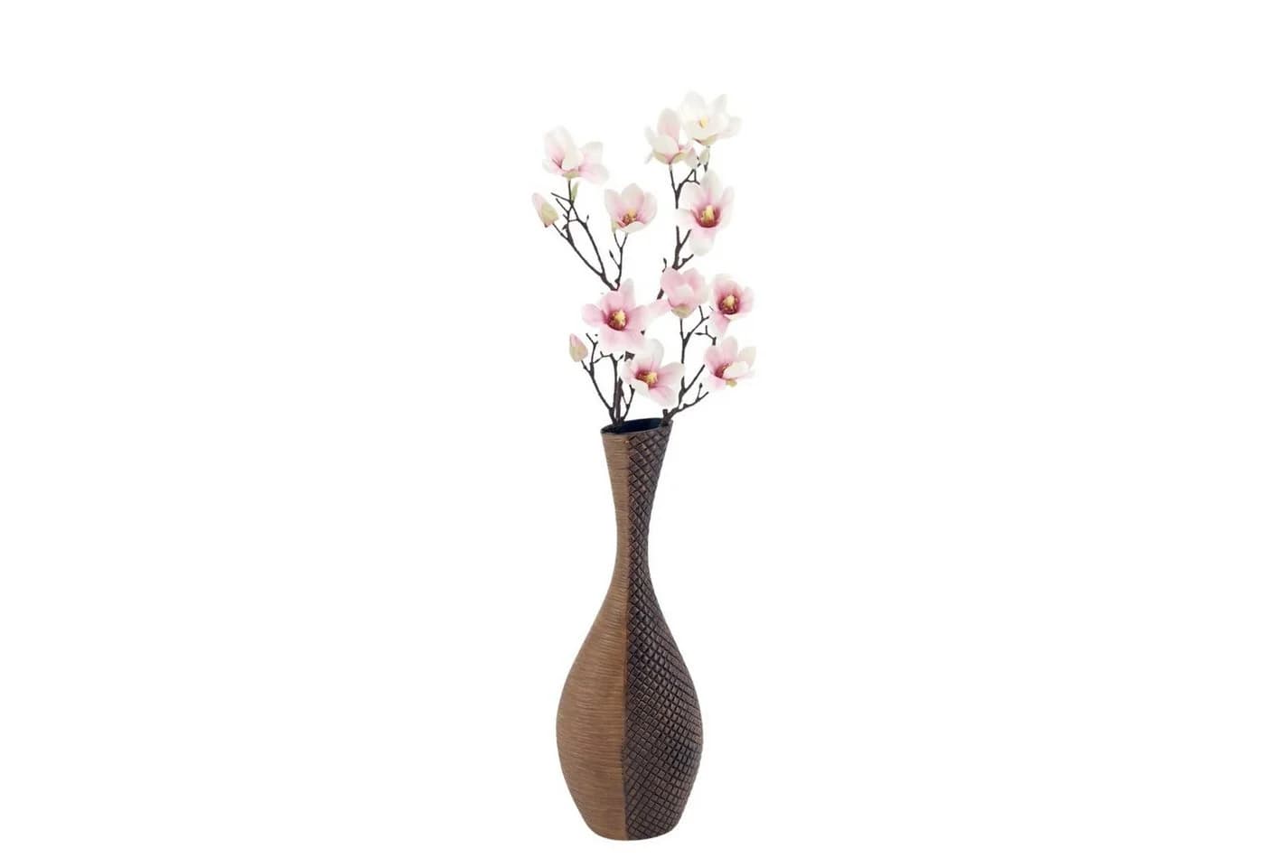 Kunstblume Blütenzweig Magnolie Rosa - Bild 5