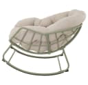 Lesli Living Schaukelstuhl COZY Beige/Grün Aluminium Bild 3