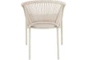 Lesli Living Stapelstuhl Hirado Beige Aluminium Rope-Geflecht Bild 5