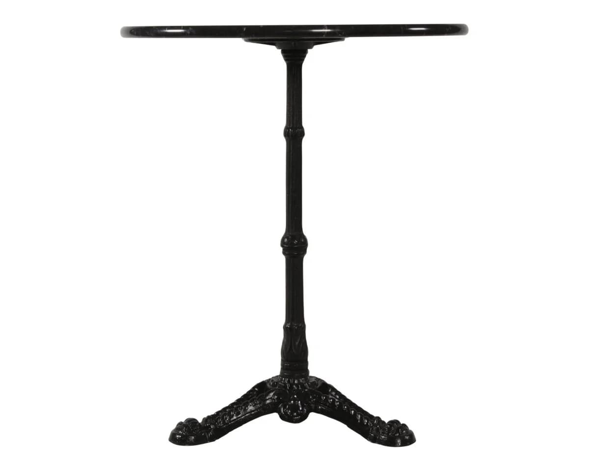 Lesli Living Bistrotisch Marmor schwarz Ø60cm - Bild 2