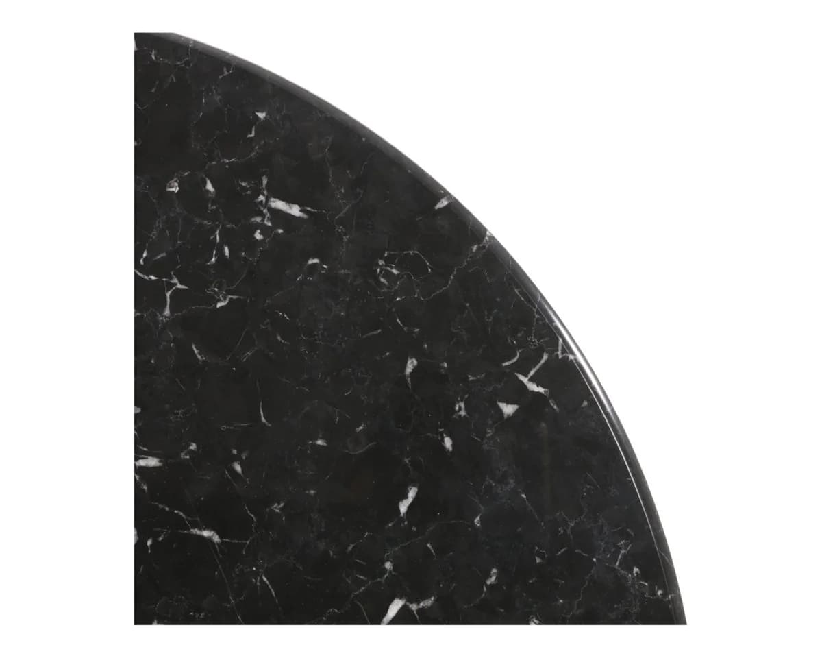 Lesli Living Bistrotisch Marmor schwarz Ø60cm - Bild 4