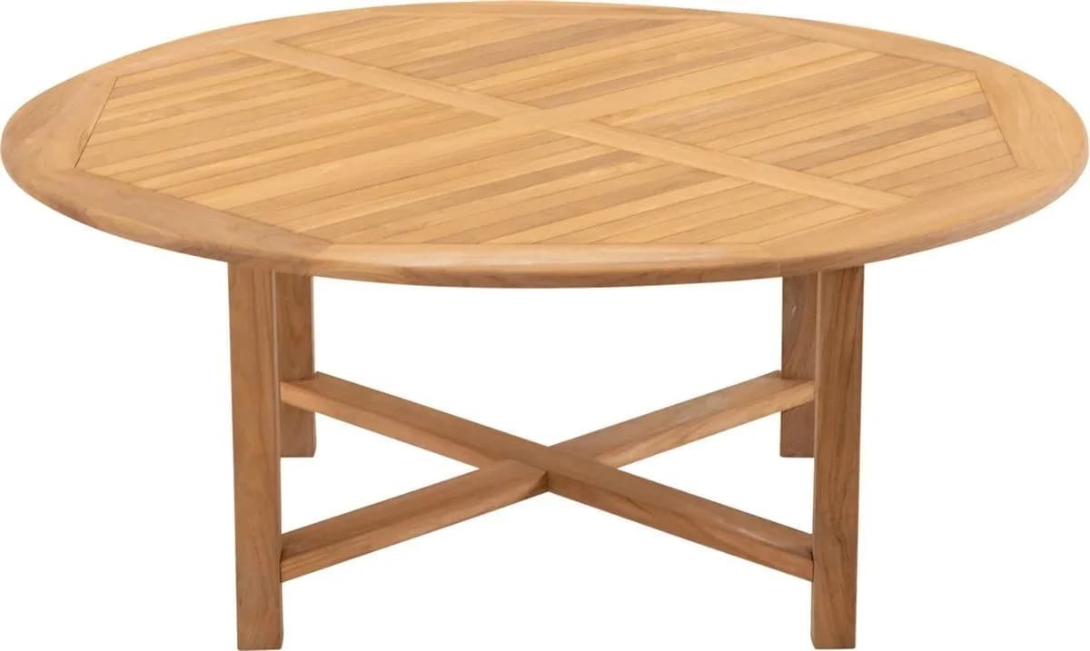 Lesli Living Gartentisch Rund Teak-Holz - Bild 2