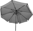 Lesli Living Sonnenschirm Libra Grey Grau Ø 3m mit UV-Schutz 30+ Bild 1