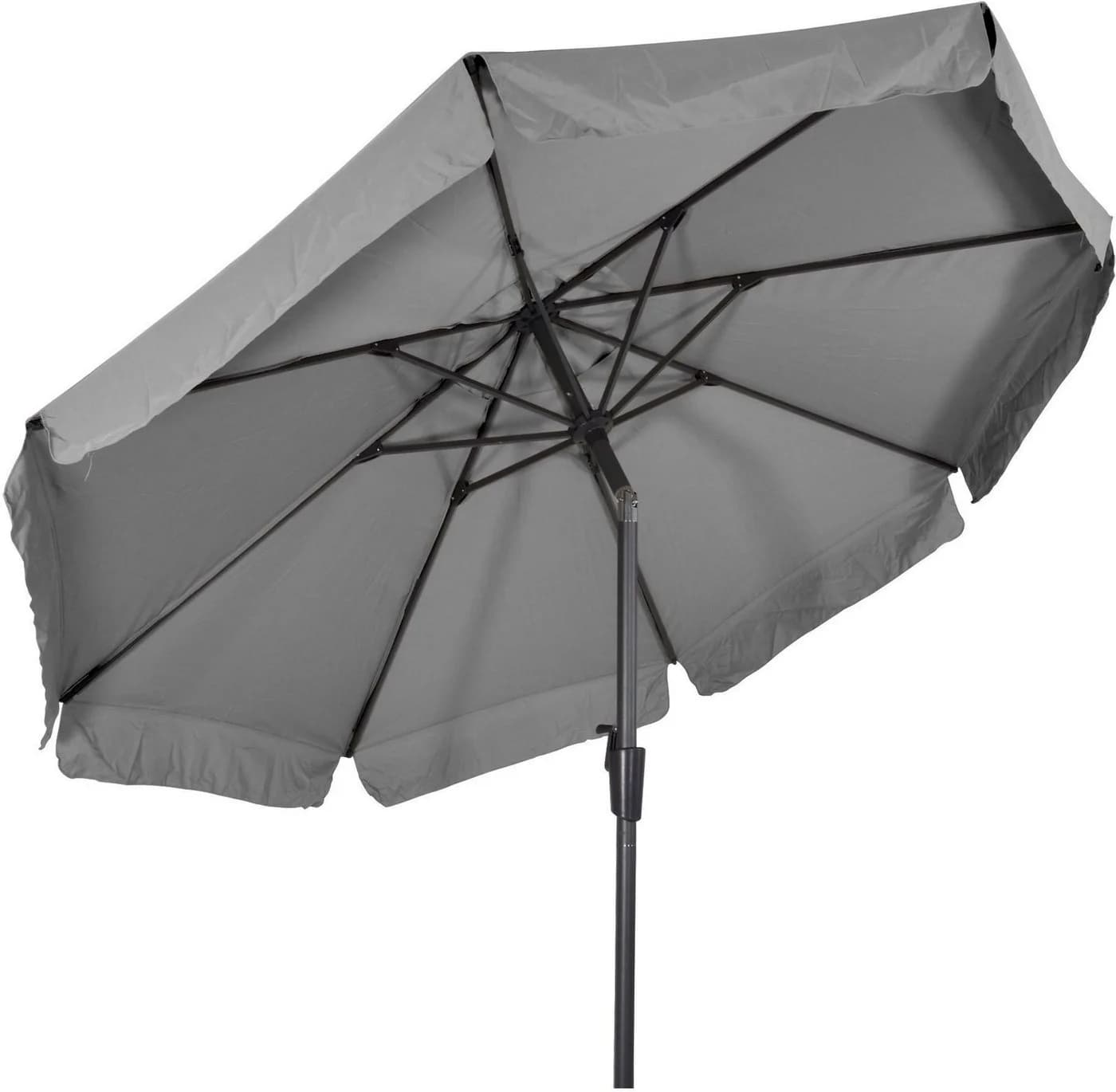Lesli Living Sonnenschirm Libra Grey Grau Ø 3m mit UV-Schutz 30+ - Bild 2