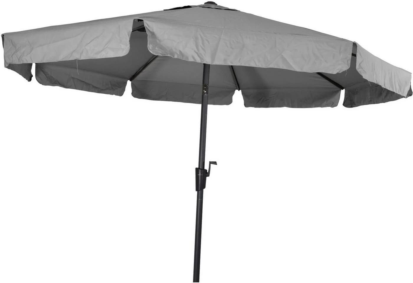 Lesli Living Sonnenschirm Libra Grey Grau Ø 3m mit UV-Schutz 30+ - Bild 4