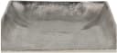 Lesli Living Dekoschale Brush Silber Aluminium 30x30x17cm Bild 1