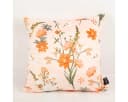 Schöner Leben Samtkissenhülle Blumenmotiv Apricot Orange 45x45 cm Bild 1