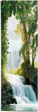 Reinders Poster Wasserfälle von Zaragoza Grün Panorama Bild 2