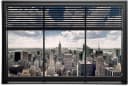 REINDERS Poster New York Fensterblick Bunt Maxi-Format Bild 2