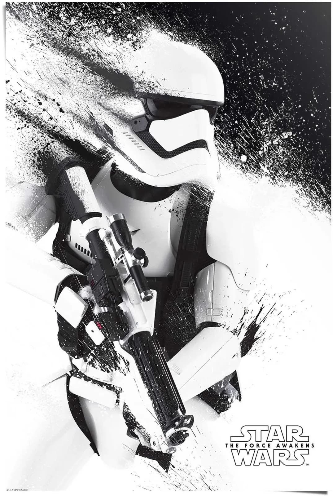 Reinders Poster Star Wars Episode VII Stormtrooper Weiß